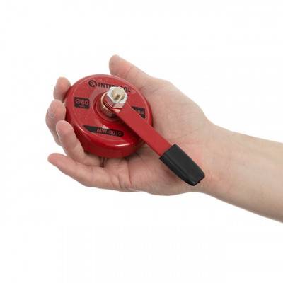 Будкрам купить Контакт магнитный с рукояткой Ø80 мм 500 А INTERTOOL MW-0010 Контакт магнитный с рукояткой Ø80 мм 500 А INTERTOOL MW-0010 3