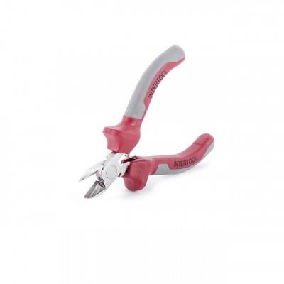 Будкрам купити Бокорезы прецизионные комбинированные с накладками на рукоятках из двух материаллов 115 мм INTERTOOL NT-0104 Бокорезы прецизионные комбинированные с накладками на рукоятках из двух материаллов 115 мм INTERTOOL NT-0104 2