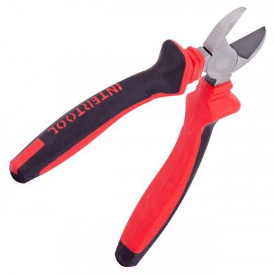 Будкрам купити Бокорезы 180 мм, 40CrV, фосфатированные, полированные. INTERTOOL NT-0128 Бокорезы 180 мм, 40CrV, фосфатированные, полированные. INTERTOOL NT-0128 4