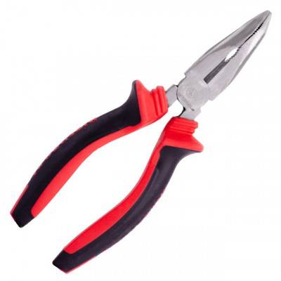 Будкрам купити Щипцы удлиненные изогнутые 160 мм, 40CrV, фосфатированные, полированные. INTERTOOL NT-0146 Щипцы удлиненные изогнутые 160 мм, 40CrV, фосфатированные, полированные. INTERTOOL NT-0146 2