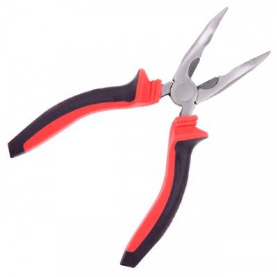 Будкрам купити Щипцы удлиненные изогнутые 160 мм, 40CrV, фосфатированные, полированные. INTERTOOL NT-0146 Щипцы удлиненные изогнутые 160 мм, 40CrV, фосфатированные, полированные. INTERTOOL NT-0146 3