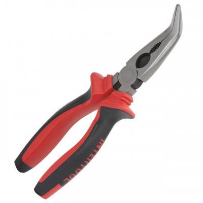 Будкрам купить Щипцы удлиненные изогнутые 180 мм, 40CrV, фосфатированные, полированные. INTERTOOL NT-0148 Щипцы удлиненные изогнутые 180 мм, 40CrV, фосфатированные, полированные. INTERTOOL NT-0148 3