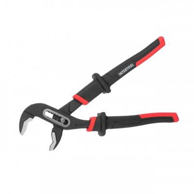 Будкрам купить Клещи сантехнические 250 мм, кованая сталь 40CrV, двухкомпнентные рукоятки STORM INTERTOOL NT-0165 Клещи сантехнические 250 мм, кованая сталь 40CrV, двухкомпнентные рукоятки STORM INTERTOOL NT-0165 3
