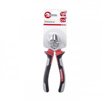 Будкрам купити Бокорезы 160мм CrV с изолированными рукоятками INTERTOOL NT-0215 Бокорезы 160мм CrV с изолированными рукоятками INTERTOOL NT-0215 2