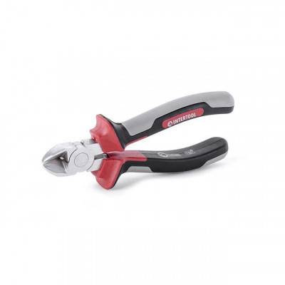 Будкрам купити Бокорезы 160мм CrV с изолированными рукоятками INTERTOOL NT-0215 Бокорезы 160мм CrV с изолированными рукоятками INTERTOOL NT-0215 4