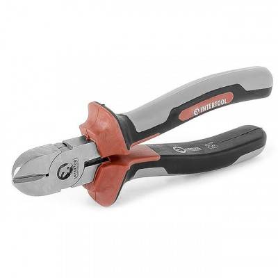 Будкрам купити Бокорезы 200мм CrV с изолированными рукоятками INTERTOOL NT-0217 Бокорезы 200мм CrV с изолированными рукоятками INTERTOOL NT-0217 4