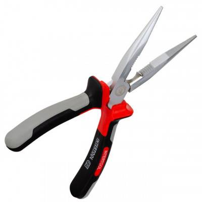 Будкрам купить Щипцы удлиненные прямые 200 мм CrV с изолированными рукоятками INTERTOOL NT-0221 Щипцы удлиненные прямые 200 мм CrV с изолированными рукоятками INTERTOOL NT-0221 3