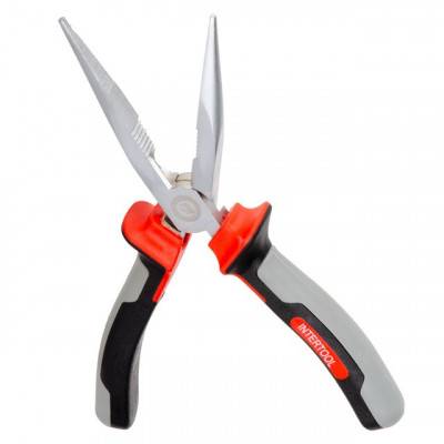 Будкрам купить Щипцы удлиненные прямые 200 мм CrV с изолированными рукоятками INTERTOOL NT-0221 Щипцы удлиненные прямые 200 мм CrV с изолированными рукоятками INTERTOOL NT-0221 4