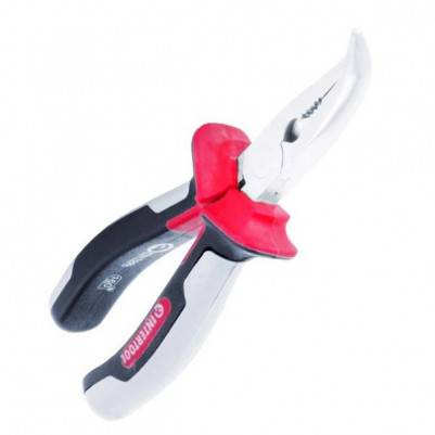 Будкрам купити Щипцы удлиненные изогнутые 160 мм CrV с изолированными рукоятками INTERTOOL NT-0223 Щипцы удлиненные изогнутые 160 мм CrV с изолированными рукоятками INTERTOOL NT-0223 3