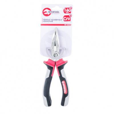 Будкрам купити Щипцы удлиненные изогнутые 160 мм CrV с изолированными рукоятками INTERTOOL NT-0223 Щипцы удлиненные изогнутые 160 мм CrV с изолированными рукоятками INTERTOOL NT-0223 4