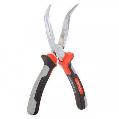 Будкрам купити Щипцы удлиненные изогнутые 200 мм CrV с изолированными рукоятками INTERTOOL NT-0225 Щипцы удлиненные изогнутые 200 мм CrV с изолированными рукоятками INTERTOOL NT-0225 4