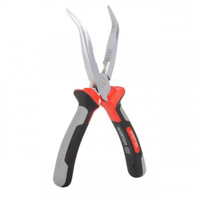 Будкрам купити Щипцы удлиненные изогнутые 200 мм CrV с изолированными рукоятками INTERTOOL NT-0225 Щипцы удлиненные изогнутые 200 мм CrV с изолированными рукоятками INTERTOOL NT-0225 5