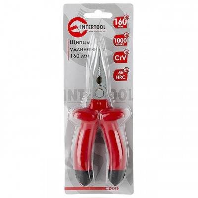 Будкрам купить Щипцы удлиненные прямые 160 мм с изолированными рукоятками INTERTOOL NT-0326 Щипцы удлиненные прямые 160 мм с изолированными рукоятками INTERTOOL NT-0326 2