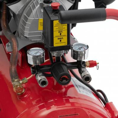 Будкрам купить Компрессор 50 л, 2.23 кВт, 220 В, 8 атм, 354 л/мин, 2 цилиндра INTERTOOL PT-0004 Компрессор 50 л, 2.23 кВт, 220 В, 8 атм, 354 л/мин, 2 цилиндра INTERTOOL PT-0004 5