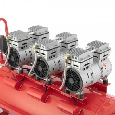 Будкрам купити Компрессор 100л, 3х0.75кВт, 220В, 8атм, 415 л/мин, малошумный, безмасляный, 6 цилиндров INTERTOOL PT-0024 Компрессор 100л, 3х0.75кВт, 220В, 8атм, 415 л/мин, малошумный, безмасляный, 6 цилиндров INTERTOOL PT-0024 5