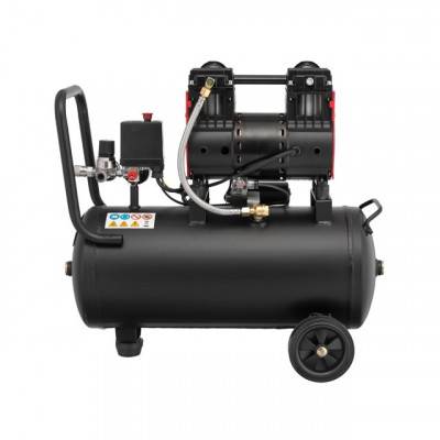 Будкрам купити Компрессор 24 л, 1.1кВт, 220В, 8атм, 160 л/мин, 1400 об/мин, малошумный, безмасляный, 2 цилиндра INTERTOOL PT-0026 Компрессор 24 л, 1.1кВт, 220В, 8атм, 160 л/мин, 1400 об/мин, малошумный, безмасляный, 2 цилиндра INTERTOOL PT-0026 3