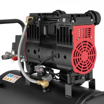 Будкрам купити Компрессор 24 л, 1.1кВт, 220В, 8атм, 160 л/мин, 1400 об/мин, малошумный, безмасляный, 2 цилиндра INTERTOOL PT-0026 Компрессор 24 л, 1.1кВт, 220В, 8атм, 160 л/мин, 1400 об/мин, малошумный, безмасляный, 2 цилиндра INTERTOOL PT-0026 5