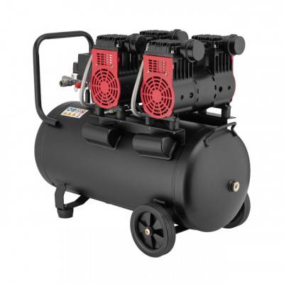 Будкрам купити Компрессор 50 л, 2x1.1кВт, 220В, 8атм, 320 л/мин, 1400 об/мин, малошумный, безмасляный, 4 цилиндра INTERTOOL PT-0027 Компрессор 50 л, 2x1.1кВт, 220В, 8атм, 320 л/мин, 1400 об/мин, малошумный, безмасляный, 4 цилиндра INTERTOOL PT-0027 4