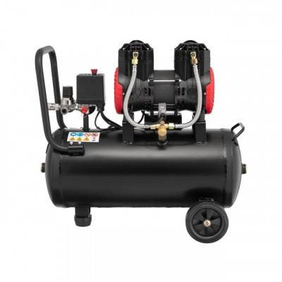 Будкрам купити Компрессор 24 л, 1.1кВт, 220В, 8атм, 200 л/мин, 2800 об/мин, безмасляный, 2 цилиндра INTERTOOL PT-0029 Компрессор 24 л, 1.1кВт, 220В, 8атм, 200 л/мин, 2800 об/мин, безмасляный, 2 цилиндра INTERTOOL PT-0029 3