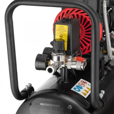 Будкрам купити Компрессор 24 л, 1.1кВт, 220В, 8атм, 200 л/мин, 2800 об/мин, безмасляный, 2 цилиндра INTERTOOL PT-0029 Компрессор 24 л, 1.1кВт, 220В, 8атм, 200 л/мин, 2800 об/мин, безмасляный, 2 цилиндра INTERTOOL PT-0029 6