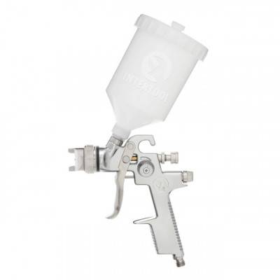 Будкрам купить Краскопульт пневматический HVLP, форсунка 1.4мм, верхний пластиковый бачок 600мл., 3бар INTERTOOL PT-0103 Краскопульт пневматический HVLP, форсунка 1.4мм, верхний пластиковый бачок 600мл., 3бар INTERTOOL PT-0103 3