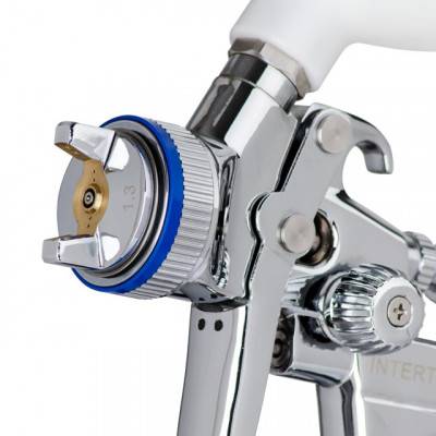 Будкрам купить Краскопульт пневматический HVLP II Digital профессиональный, форсунка 1.3мм, верхний пластиковый бачок 600 мл., 2бар INTERTOOL PT-0105D Краскопульт пневматический HVLP II Digital профессиональный, форсунка 1.3мм, верхний пластиковый бачок 600 мл., 2бар INTERTOOL PT-0105D 2