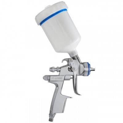Будкрам купить Краскопульт пневматический HVLP II Digital профессиональный, форсунка 1.3мм, верхний пластиковый бачок 600 мл., 2бар INTERTOOL PT-0105D Краскопульт пневматический HVLP II Digital профессиональный, форсунка 1.3мм, верхний пластиковый бачок 600 мл., 2бар INTERTOOL PT-0105D 7