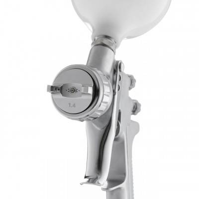 Будкрам купить Краскопульт пневматический LVMP профессиональный, форсунка 1.4мм, верхний пластиковый бачок 600 мл., 2бар INTERTOOL PT-0115 Краскопульт пневматический LVMP профессиональный, форсунка 1.4мм, верхний пластиковый бачок 600 мл., 2бар INTERTOOL PT-0115 2