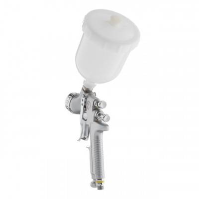 Будкрам купить Краскопульт пневматический LVMP профессиональный, форсунка 1.4мм, верхний пластиковый бачок 600 мл., 2бар INTERTOOL PT-0115 Краскопульт пневматический LVMP профессиональный, форсунка 1.4мм, верхний пластиковый бачок 600 мл., 2бар INTERTOOL PT-0115 4