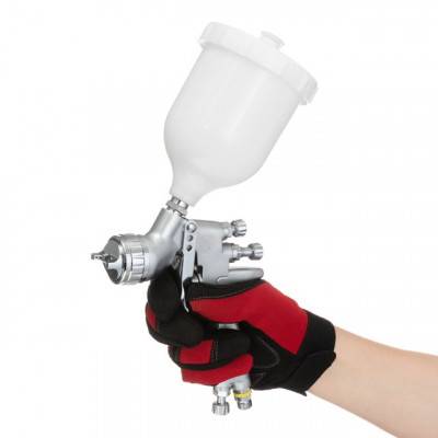 Будкрам купить Краскопульт пневматический LVMP профессиональный, форсунка 1.4мм, верхний пластиковый бачок 600 мл., 2бар INTERTOOL PT-0115 Краскопульт пневматический LVMP профессиональный, форсунка 1.4мм, верхний пластиковый бачок 600 мл., 2бар INTERTOOL PT-0115 6