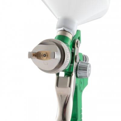 Будкрам купити Краскопульт пневматический HVLP, форсунка 1.3мм, верхний пластиковый бачок 600мл, 3бар INTERTOOL PT-0117 Краскопульт пневматический HVLP, форсунка 1.3мм, верхний пластиковый бачок 600мл, 3бар INTERTOOL PT-0117 2