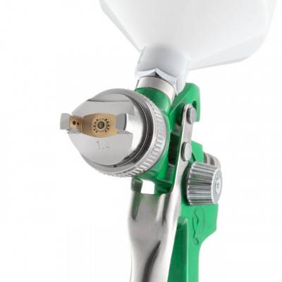 Будкрам купить Краскопульт пневматический HVLP, форсунка 1.4мм, верхний пластиковый бачок 600мл, 3бар INTERTOOL PT-0118 Краскопульт пневматический HVLP, форсунка 1.4мм, верхний пластиковый бачок 600мл, 3бар INTERTOOL PT-0118 2