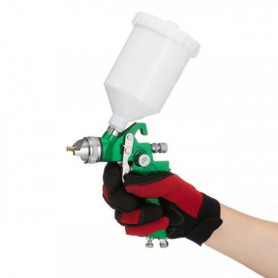 Будкрам купить Краскопульт пневматический HVLP, форсунка 1.7мм, верхний пластиковый бачок 600мл, 3бар INTERTOOL PT-0119 Краскопульт пневматический HVLP, форсунка 1.7мм, верхний пластиковый бачок 600мл, 3бар INTERTOOL PT-0119 6