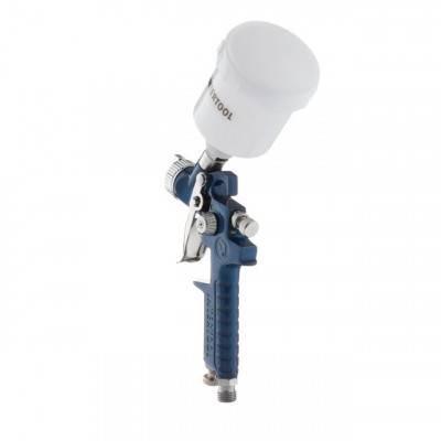 Будкрам купити Краскопульт пневматический HVLP MINI, форсунка 1.0мм, верхний пластиковый бачок 125мл., 3бар INTERTOOL PT-0121 Краскопульт пневматический HVLP MINI, форсунка 1.0мм, верхний пластиковый бачок 125мл., 3бар INTERTOOL PT-0121 4