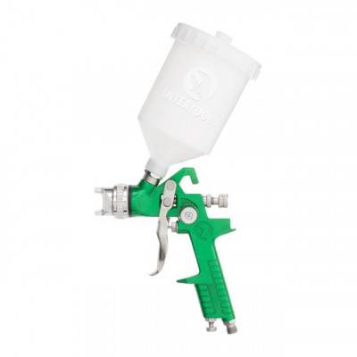 Будкрам купити Краскопульт пневматический HVLP, форсунка 2.5мм, верхний пластиковый бачок 600мл, 3бар INTERTOOL PT-0125 Краскопульт пневматический HVLP, форсунка 2.5мм, верхний пластиковый бачок 600мл, 3бар INTERTOOL PT-0125 2