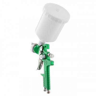 Будкрам купити Краскопульт пневматический HVLP, форсунка 2.5мм, верхний пластиковый бачок 600мл, 3бар INTERTOOL PT-0125 Краскопульт пневматический HVLP, форсунка 2.5мм, верхний пластиковый бачок 600мл, 3бар INTERTOOL PT-0125 4