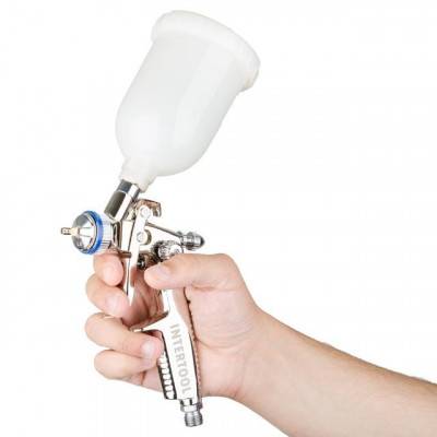 Будкрам купить Краскопульт пневматический HVLP II MINI профессиональный, форсунка 0.8мм, верхний пластиковый бачок 250 мл., 2-2.5бар INTERTOOL PT-0128 Краскопульт пневматический HVLP II MINI профессиональный, форсунка 0.8мм, верхний пластиковый бачок 250 мл., 2-2.5бар INTERTOOL PT-0128 11
