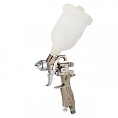 Будкрам купити Краскопульт пневматический LVMP MINI форсунка 0.8мм, верхний пластиковый бачок 250мл., 2-2.5бар INTERTOOL PT-0129 Краскопульт пневматический LVMP MINI форсунка 0.8мм, верхний пластиковый бачок 250мл., 2-2.5бар INTERTOOL PT-0129 7