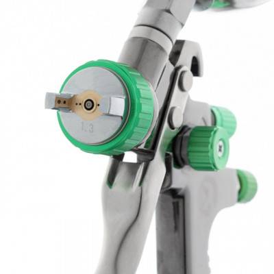 Будкрам купити Краскопульт пневматический LVLP GREEN профессиональный, форсунка 1.3мм, верхний металлический бачок 600мл., 1.5бар INTERTOOL PT-0131 Краскопульт пневматический LVLP GREEN профессиональный, форсунка 1.3мм, верхний металлический бачок 600мл., 1.5бар INTERTOOL PT-0131 2