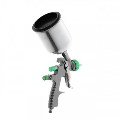 Будкрам купити Краскопульт пневматический LVLP GREEN профессиональный, форсунка 1.3мм, верхний металлический бачок 600мл., 1.5бар INTERTOOL PT-0131 Краскопульт пневматический LVLP GREEN профессиональный, форсунка 1.3мм, верхний металлический бачок 600мл., 1.5бар INTERTOOL PT-0131 5