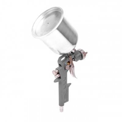 Будкрам купить Краскопульт пневматический HP, форсунка 1.5мм, верхний металлический бачок 600мл, 5bar INTERTOOL PT-0205 Краскопульт пневматический HP, форсунка 1.5мм, верхний металлический бачок 600мл, 5bar INTERTOOL PT-0205 6