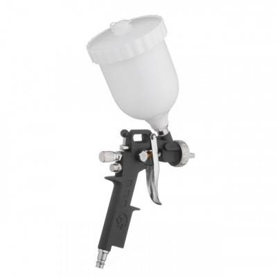 Будкрам купити Краскопульт пневматический HP, форсунка 1.5мм, верхний пластиковый бачок 600мл, 3 регулировки, 5bar INTERTOOL PT-0210 Краскопульт пневматический HP, форсунка 1.5мм, верхний пластиковый бачок 600мл, 3 регулировки, 5bar INTERTOOL PT-0210 5