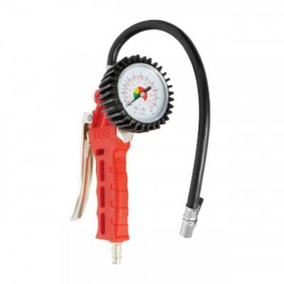 Будкрам купить Пистолет для подкачки колес с манометром 63 мм пневматический. PROF 60G INTERTOOL PT-0505