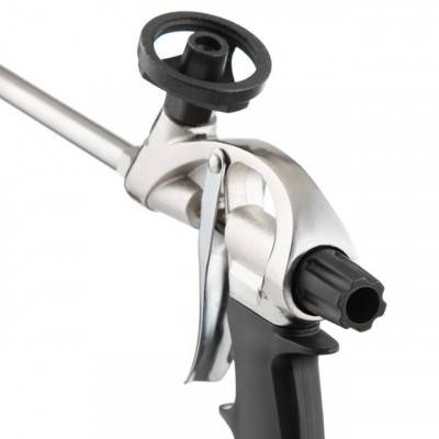 Будкрам купить Пистолет для пены с тефлоновым покрытием держателя баллона + 4 нас. INTERTOOL PT-0604 Пистолет для пены с тефлоновым покрытием держателя баллона + 4 нас. INTERTOOL PT-0604 6