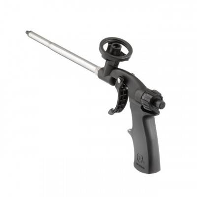 Будкрам купить Пистолет для монтажной пены с тефлоновым покрытием иглы, трубки и держателя баллона + 4 нас. INTERTOOL PT-0605 Пистолет для монтажной пены с тефлоновым покрытием иглы, трубки и держателя баллона + 4 нас. INTERTOOL PT-0605 2