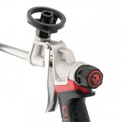 Будкрам купить Пистолет для пены с тефлоновым покрытием держателя баллона + 4 насадки профессиональный INTERTOOL PT-0609 Пистолет для пены с тефлоновым покрытием держателя баллона + 4 насадки профессиональный INTERTOOL PT-0609 5