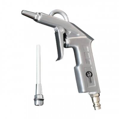 Будкрам купити Пистолет продувочный короткий с дополнительным наконечником 80 мм INTERTOOL PT-0803