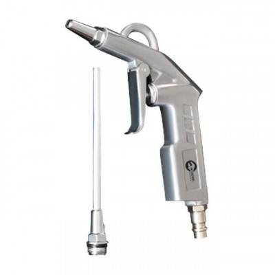 Будкрам купити Пистолет продувочный короткий с дополнительным наконечником 120 мм INTERTOOL PT-0804