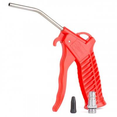 Будкрам купити Пистолет продувочный пластиковый, наконечник 10см. с насадкой INTERTOOL PT-0805