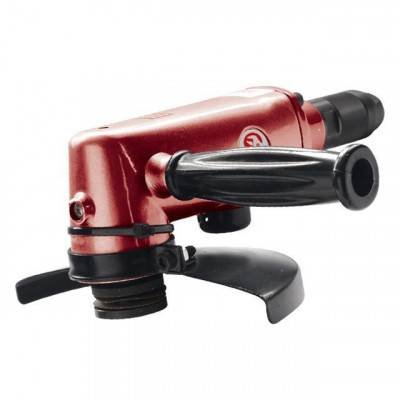 Будкрам купити Угловая шлифмашинка пневматическая диаметр круга 180 мм INTERTOOL PT-1008